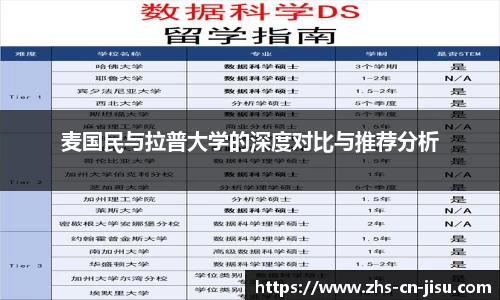 麦国民与拉普大学的深度对比与推荐分析